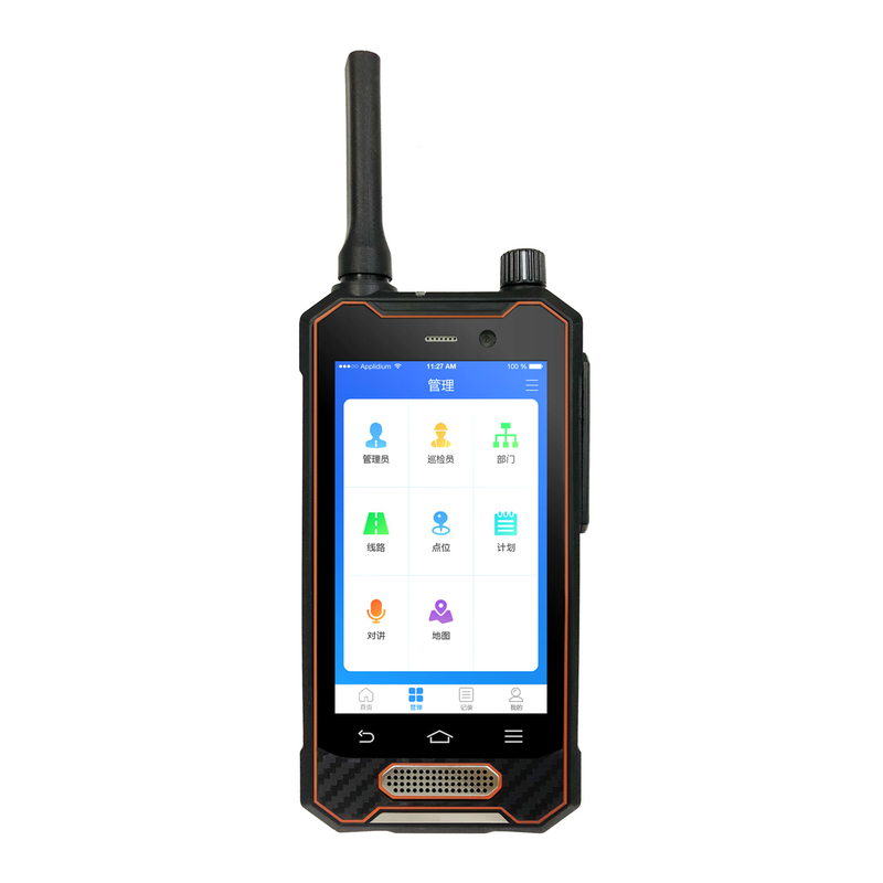 การจดจำใบหน้า GPS Tracking Guard Tour System Software 4G Wifi
