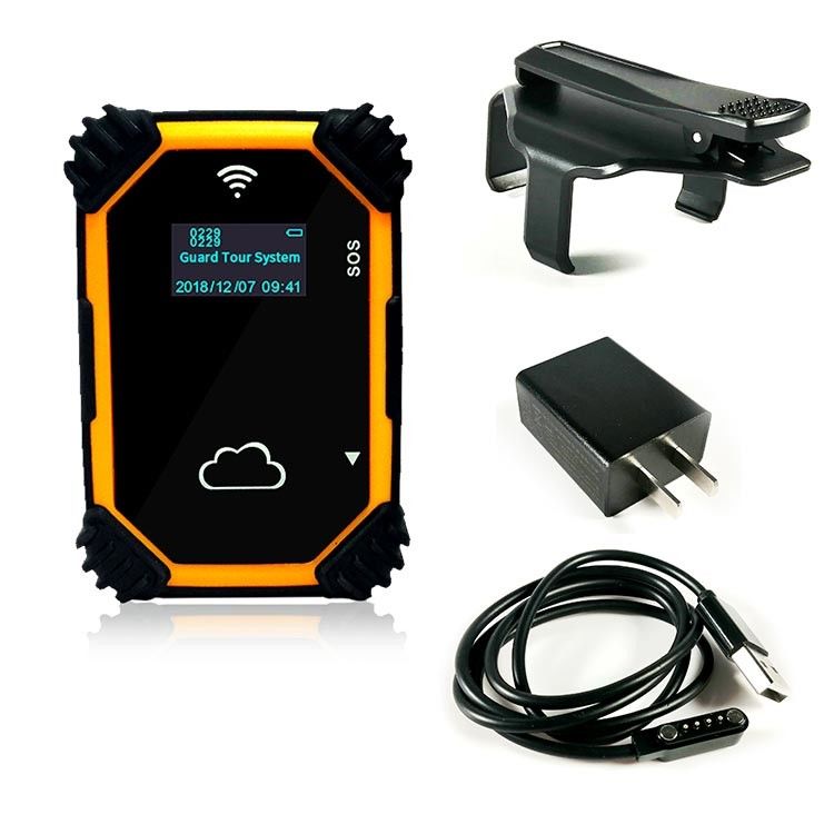 กันน้ำ RFID WIFI GPS GPRS Guard Tour Monitoring System