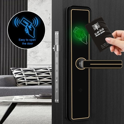 โรงแรมสมาร์ทการ์ด RFID รูดล็อคประตู T5557 / M1 ระบบล็อคคีย์การ์ด