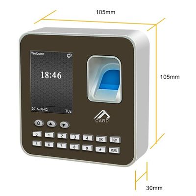 ซอฟต์แวร์ระบบคลาวด์ Tcp Ip Wifi 0.2s ลายนิ้วมือ Rfid Door Access System
