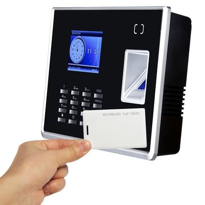 LCD Biometric ลายนิ้วมือนาฬิกาเวลา Thumb Impression Machine สำหรับ Office