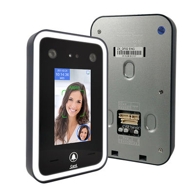 TCP IP Cloud Free Face Recognition เครื่องเข้าร่วมประชุมระบบ Biometric Gate Access
