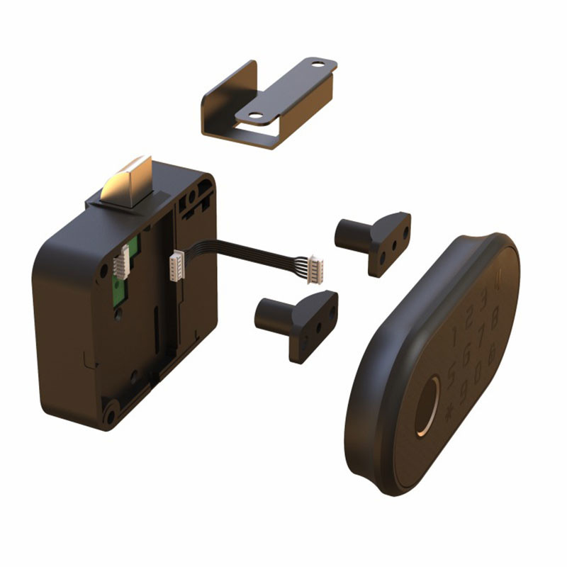 Electric Tuya Smart Lock รหัสผ่านบัตร RFID ลายนิ้วมือ Biometric สำหรับตู้ลิ้นชัก