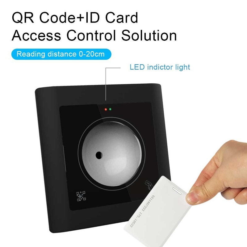 เอาต์พุต Wiegand RS484 NFC 13.56Mhz IC RFID Card Access Control Card Reader เครื่องสแกนโค้ด QR