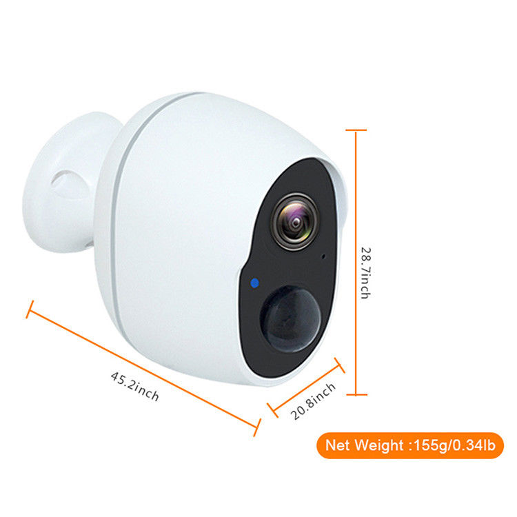 กล้องรักษาความปลอดภัย IP ไร้สาย HD 1080p เสียงสองทางพร้อมแอพมือถือ