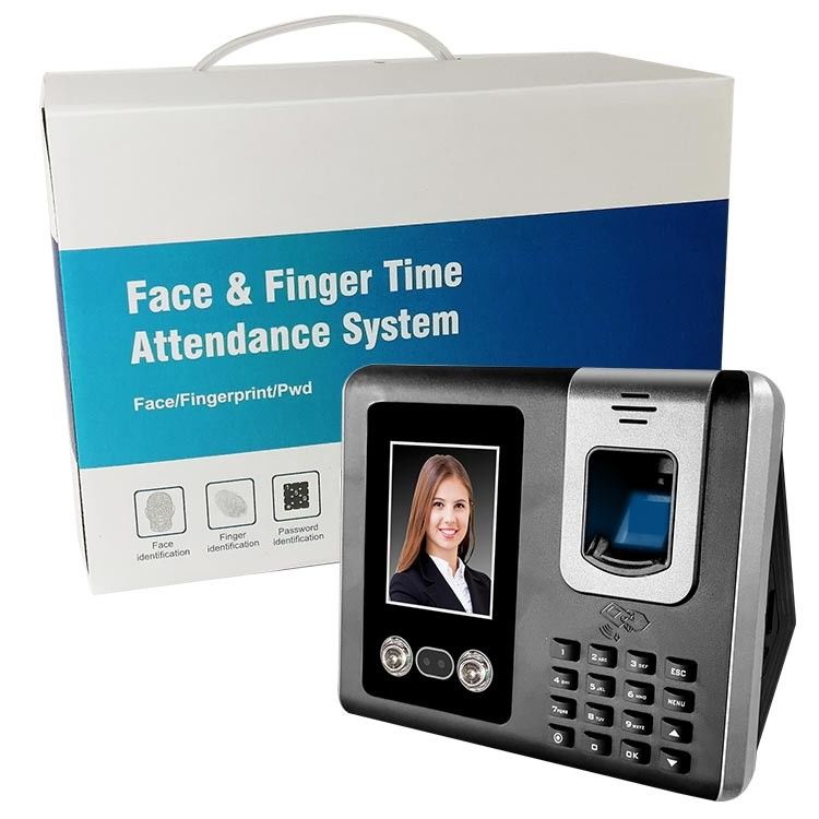 เครื่องตอกบัตรตอกบัตร SDK Face Recognition Attendance