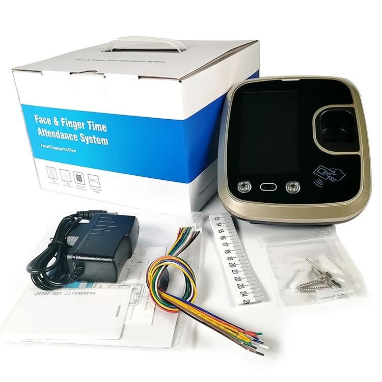 หลายภาษา 4.3 นิ้ว 5000 TMF850 นาฬิกาเวลาลายนิ้วมือ