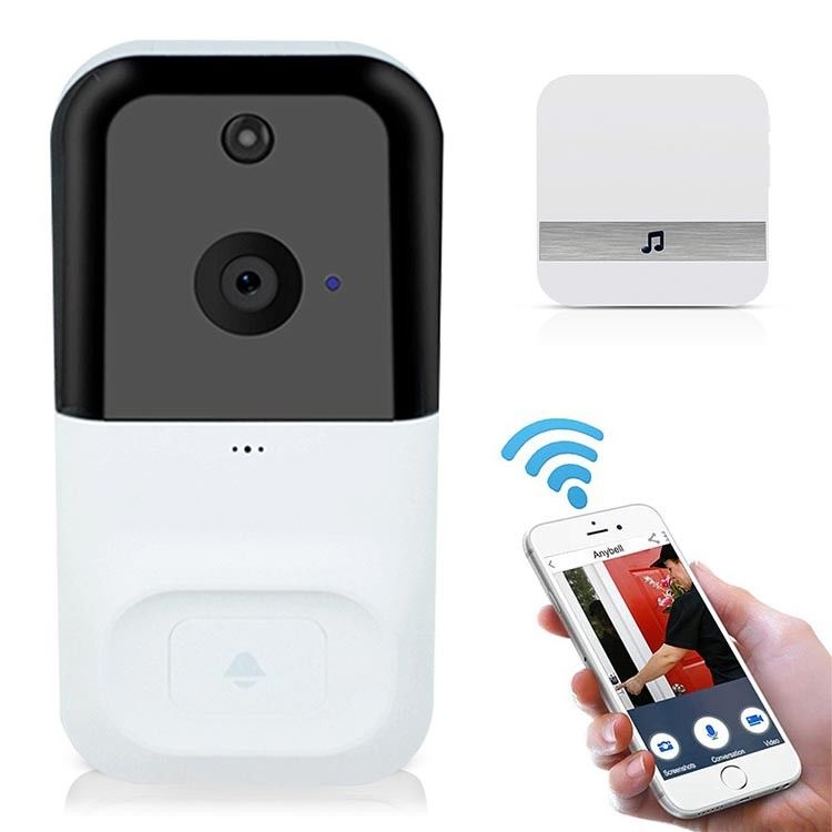 White Home Smart 5V Power 2.5mm Wireless Doorbell ลูกเบี้ยวera