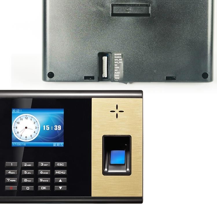 ซอฟต์แวร์ระบบคลาวด์ TCP IP LCD USB เครื่องอ่านลายนิ้วมือไบโอเมตริกซ์