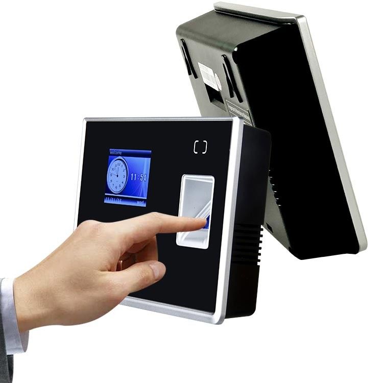 2.8 นิ้ว WiFi Biometric ลายนิ้วมือนาฬิกาเวลาฟรีซอฟต์แวร์คลาวด์