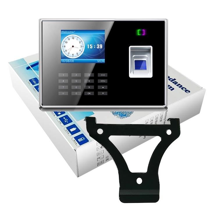 2.8 นิ้ว WiFi Biometric ลายนิ้วมือนาฬิกาเวลาฟรีซอฟต์แวร์คลาวด์