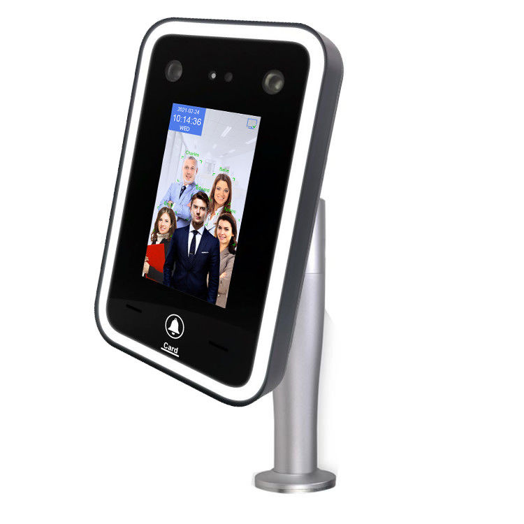 TCP IP Cloud Free Face Recognition เครื่องเข้าร่วมประชุมระบบ Biometric Gate Access