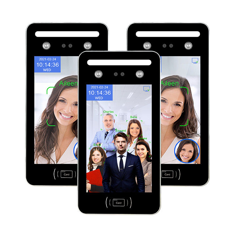 QR Code WIFI 0.5M Face Facial Recognition Access Control System เวลาเข้าร่วม