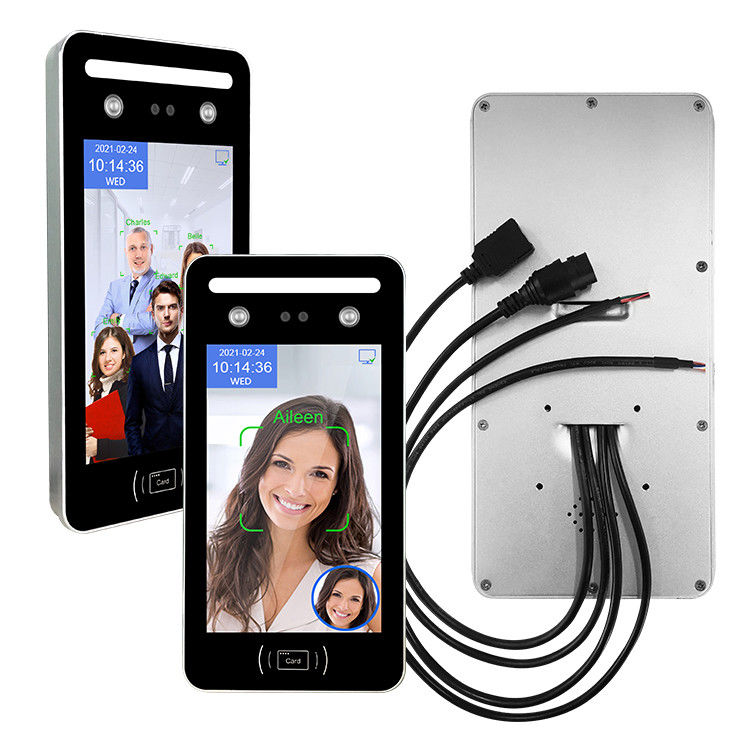 QR Code WIFI 0.5M Face Facial Recognition Access Control System เวลาเข้าร่วม