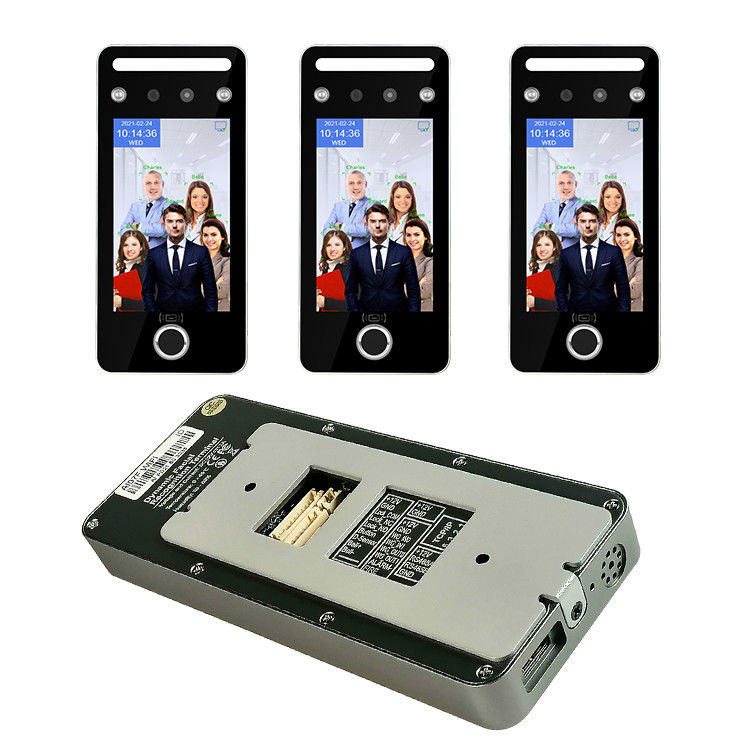 5 IPS Touch Screen 2M Pixel Hd การจดจำใบหน้า การควบคุมการเข้าถึงซอฟต์แวร์ Wifi SDK ฟรี