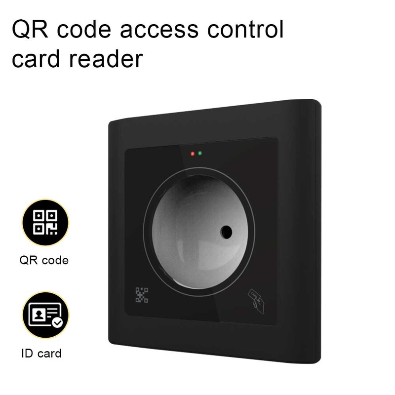 Wiegand 26 34 เครื่องอ่านการ์ดควบคุมการเข้าถึงสำหรับ NFC Card QR Code Proximity