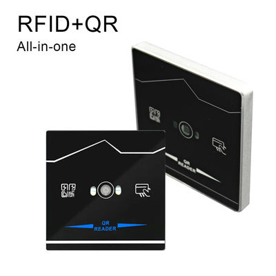 กระจกนิรภัย QR Code Reader ระบบควบคุมการเข้าออก Wiegand Proximity Card Reader