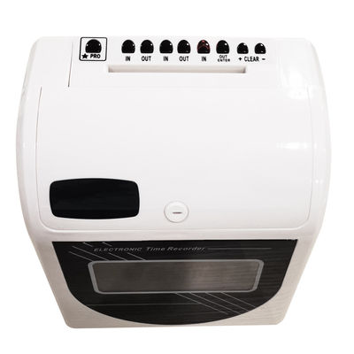 พนักงานเข้าร่วมเครื่องบันทึกเวลาดิจิตอลเดสก์ท็อปเครื่องตอกบัตรอัตโนมัติ