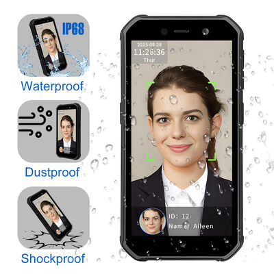 TIMY HF2 เครื่องสแกนลายนิ้วมือแบบพกพา Palm Vein Biometric Attendance Terminal แบตเตอรี่ในตัว 4G LTE 2G 3G Multi-Band