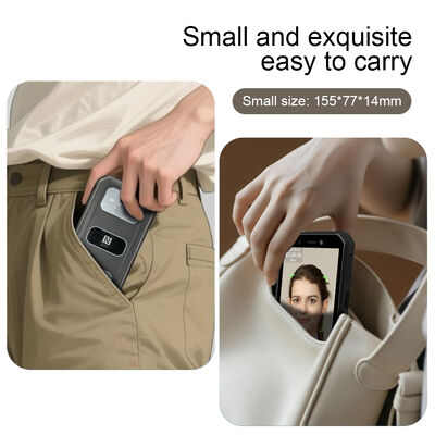 5หน้าจอสัมผัส.5 นิ้ว ∙ 0.3s การจํานองใบหน้าอย่างรวดเร็ว ระยะเวลาการเข้าร่วมเทอร์มินอล - 5000 ความจุของใบหน้าสําหรับการเข้าร่วมมือถือ