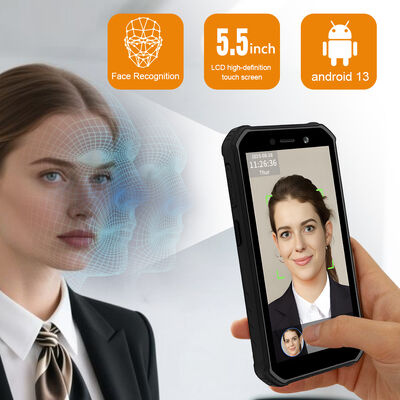 5หน้าจอสัมผัส.5 นิ้ว ∙ 0.3s การจํานองใบหน้าอย่างรวดเร็ว ระยะเวลาการเข้าร่วมเทอร์มินอล - 5000 ความจุของใบหน้าสําหรับการเข้าร่วมมือถือ