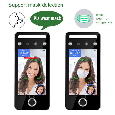 ระบบบันทึกเวลาด้วยฝ่ามือ Biometric, สแกนใบหน้า, สแกนลายนิ้วมือ ความจุฝ่ามือ 10,000 ลายนิ้วมือ พร้อมซอฟต์แวร์คลาวด์ฟรี
