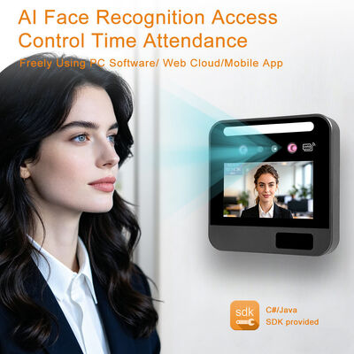 เครื่องควบคุมการเข้าถึงหน้าที่ใช้การใช้เวลาตามบัตร RFID ที่ใช้ AI พร้อมโมดูล WiFi/4G