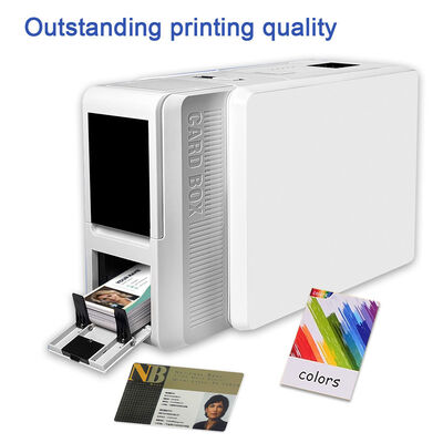 เครื่องพิมพ์บัตรพิมพ์สองหน้าพร้อมเทคโนโลยี Thermal Dye-Sublimation และความละเอียด 300DPI สำหรับพิมพ์บัตร PVC ID