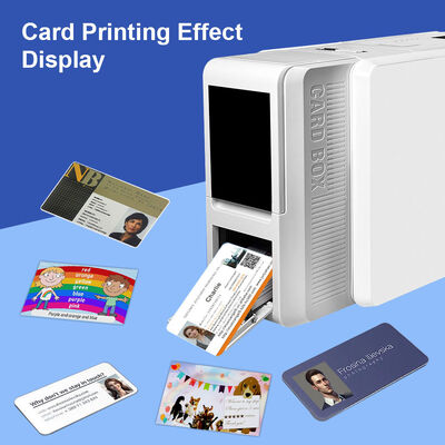 เครื่องพิมพ์บัตรพิมพ์สองหน้าพร้อมเทคโนโลยี Thermal Dye-Sublimation และความละเอียด 300DPI สำหรับพิมพ์บัตร PVC ID