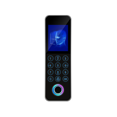 Outdoor Ultra Slim Biometric Fingerprint Access Control Terminal ฟรี SDK