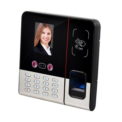 ใช้แบตเตอรี่ 2.8 นิ้ว Face Recognition Attendance Machine