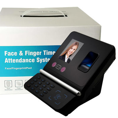 แบตเตอรี่สำรอง RoHS ไบโอเมตริกซ์ Attendance System Face Recognition