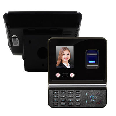 แบตเตอรี่สำรอง RoHS ไบโอเมตริกซ์ Attendance System Face Recognition