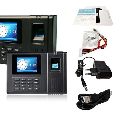 Network Punch เครื่องบันทึกเวลาเข้างานด้วยลายนิ้วมือ 2.8 นิ้ว