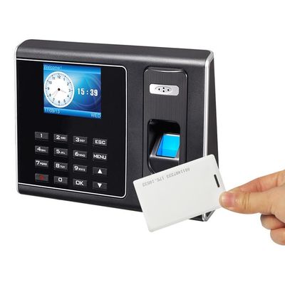 พนักงาน Punch Desktop ไบโอเมตริกซ์ Fingerprint Time Clock