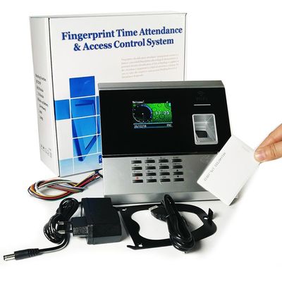 เครื่องบันทึกลายนิ้วมือตามเวลาจริงของพนักงาน RoHS