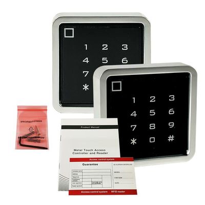 ปุ่มกดเคสโลหะกันน้ำ IP68 RFID Card Access Control