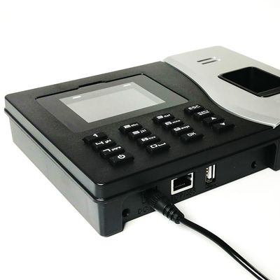 รหัสผ่านการ์ด 9V ระบบบันทึกเวลาด้วยลายนิ้วมือ LCD