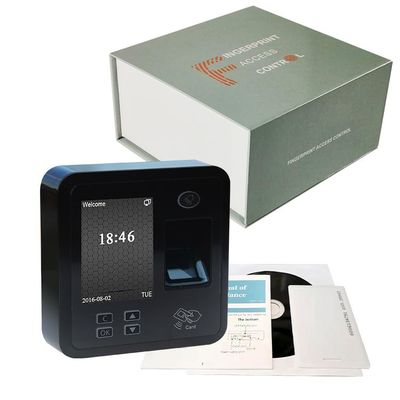 สำนักงานโรงเรียนกดปุ่มกดลายนิ้วมือระบบควบคุมการเข้าออกประตู