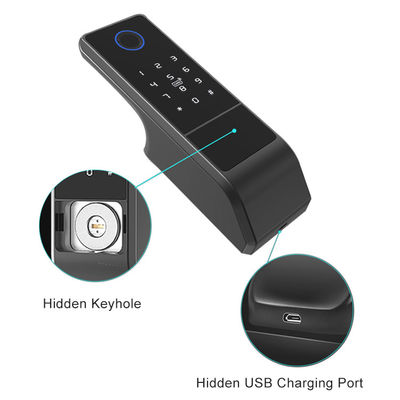 Smart Tuya Wifi Lock ลายนิ้วมือควบคุมมือถือ RFID Open Flat Home Lock