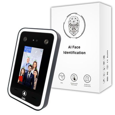 TCP IP Cloud Free Face Recognition เครื่องเข้าร่วมประชุมระบบ Biometric Gate Access