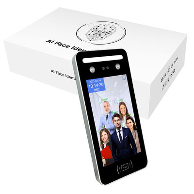 ระบบควบคุมการเข้าออกด้วยการจดจำใบหน้าขนาด 8 นิ้วพร้อม Wifi Wireless RFID Card