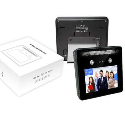 เครื่องจดจำใบหน้าหลายเครื่อง 0.2 วินาทีระบบบันทึกเวลาด้วยไบโอเมตริกซ์