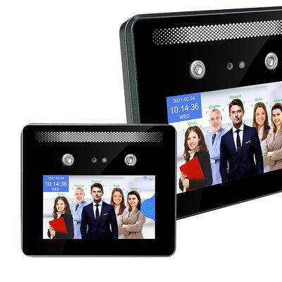 DC12V Face Recognition เครื่องไบโอเมตริกซ์ Time Attendance Access Control