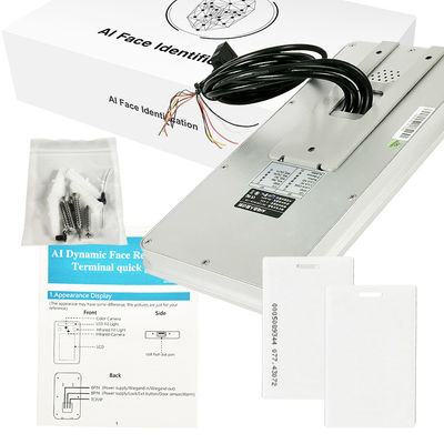 Wiegand 26/34 Biometric Face Recognition Access Control สำหรับประตูหมุน