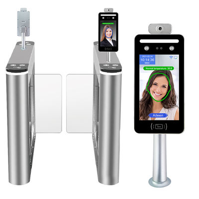 ระบบควบคุมการเข้าออกด้วยการจดจำใบหน้าขนาด 8 นิ้ว การตรวจจับอุณหภูมิของร่างกาย