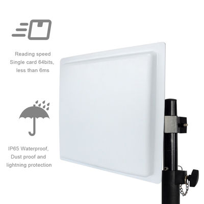 Wiegand RS232 TCP Usb Uhf Rfid Reader 20 เมตรสำหรับประตูโกดัง