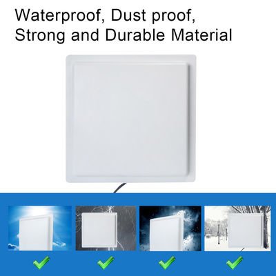 อ่านแท็ก 20 เมตรเครื่องอ่านบัตร UHF RFID สำหรับการควบคุมการเข้าออกด้วยยานพาหนะ Ve