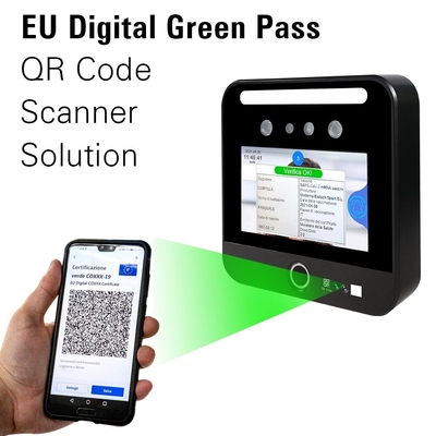 ใบรับรอง C19 DCC Eu Digital Green Pass เครื่องสแกนรหัส Qr เครื่องอ่านบาร์โค้ดไร้สายแบบพกพา