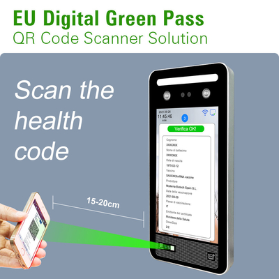 Linux 3.10 EU Green Pass Scanner การควบคุมการเข้าถึง Italy Green Pass Reader